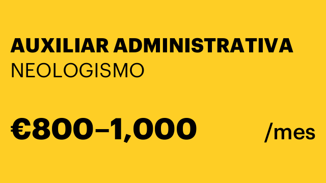 AUXILIAR ADMINISTRATIVA