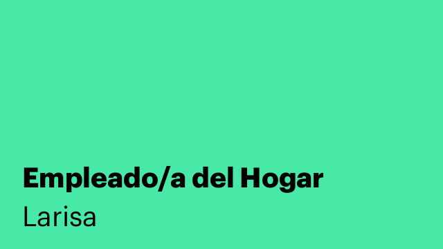 Empleado/a del Hogar