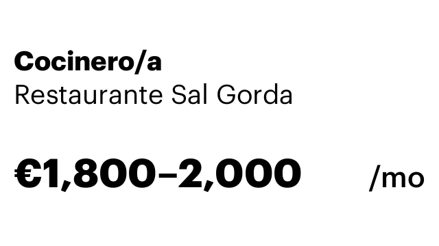 Cocinero/a