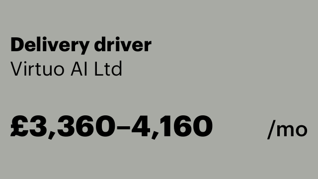 Delivery driver