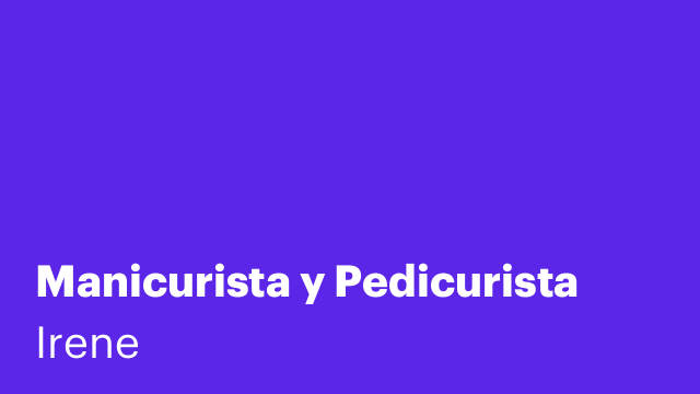 Manicurista y Pedicurista