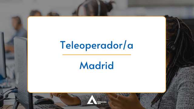 Teleoperador/a