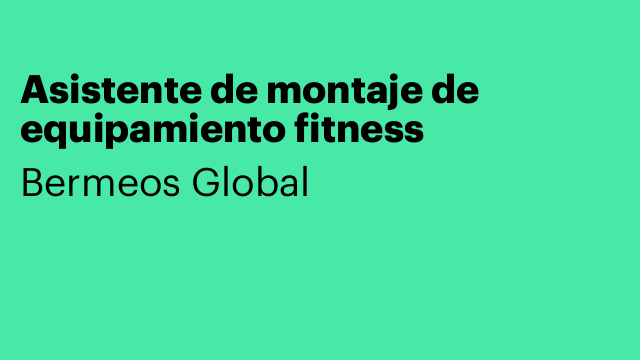 Asistente de montaje de equipamiento fitness 🧰