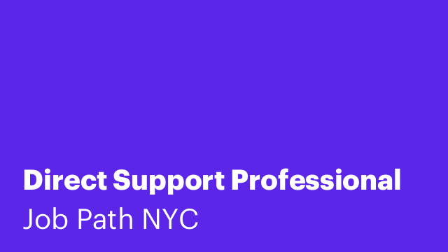 Direct Support Professional