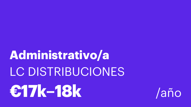 Administrativo/a