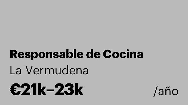 Responsable de Cocina