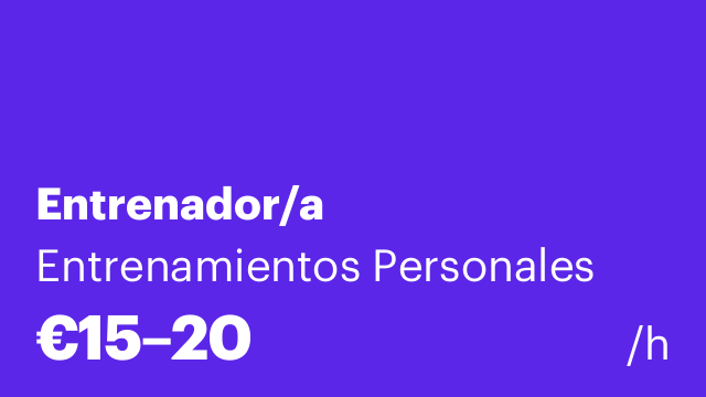 Entrenador/a