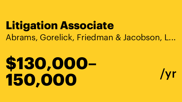 Litigation Associate
