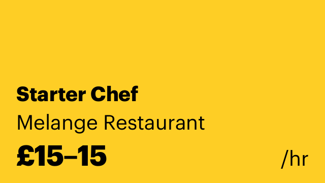 Starter Chef