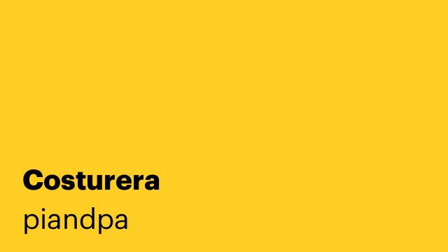 Costurera