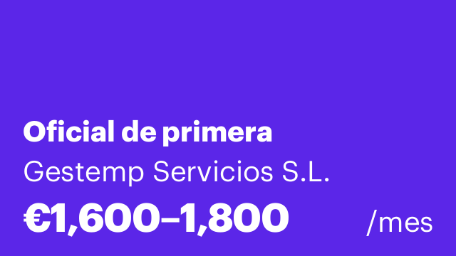 Oficial de primera