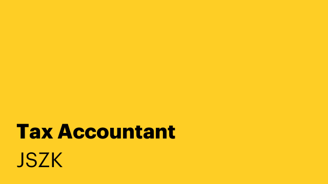 Tax Accountant