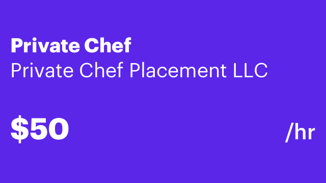 Private Chef