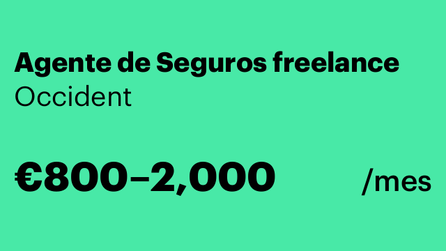 Agente de Seguros freelance