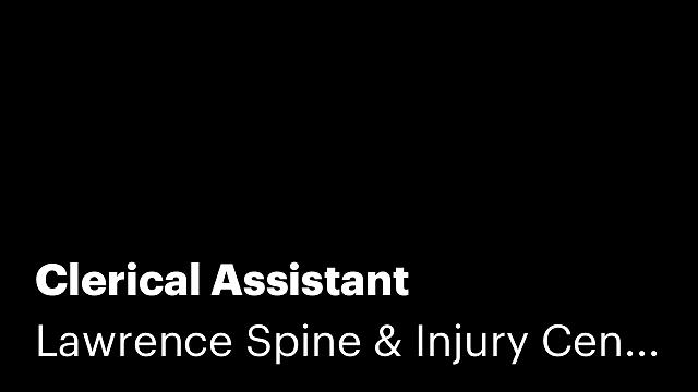 Clerical Assistant