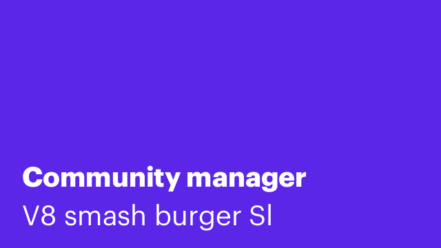 Community manager