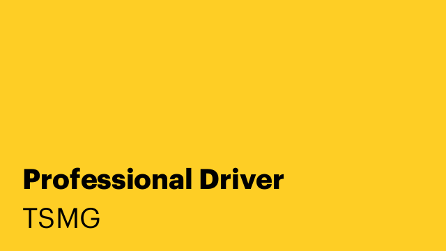 Professional Driver