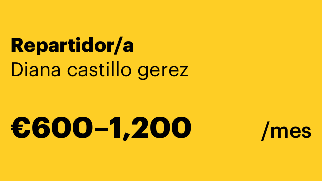 Repartidor/a