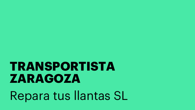 TRANSPORTISTA ZARAGOZA