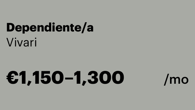 Dependiente/a