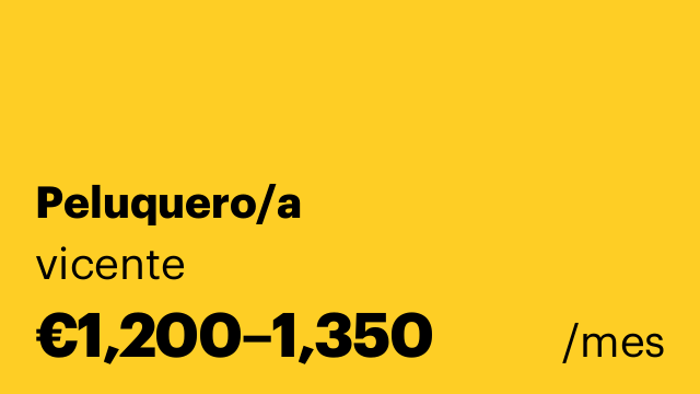 Peluquero/a