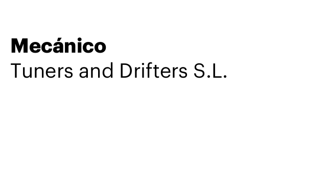 Mecánico