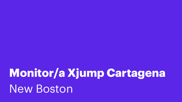Monitor/a Xjump Cartagena