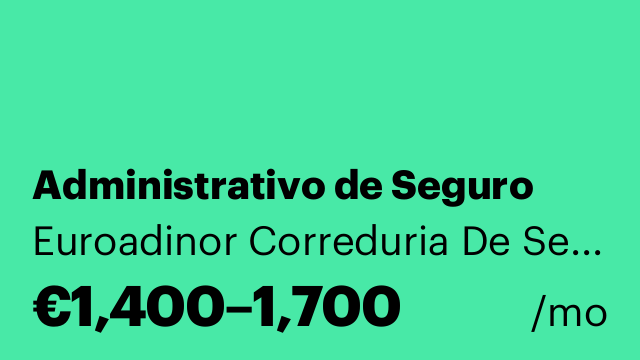 Administrativo de Seguro