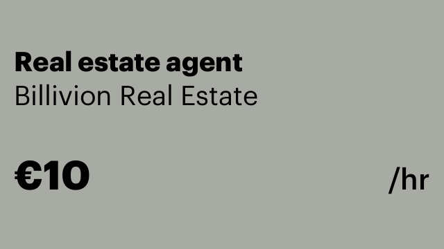Real estate agent