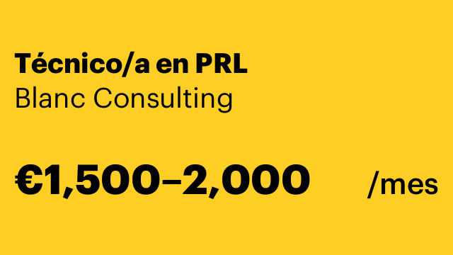 Técnico/a en PRL
