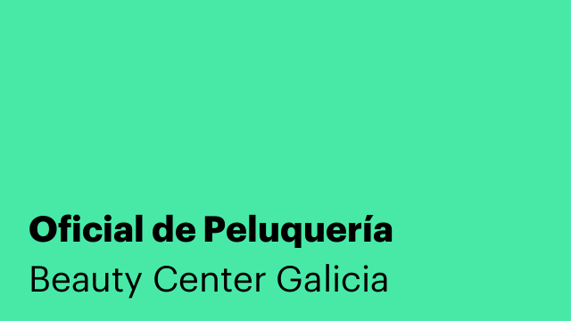 Oficial de Peluquería