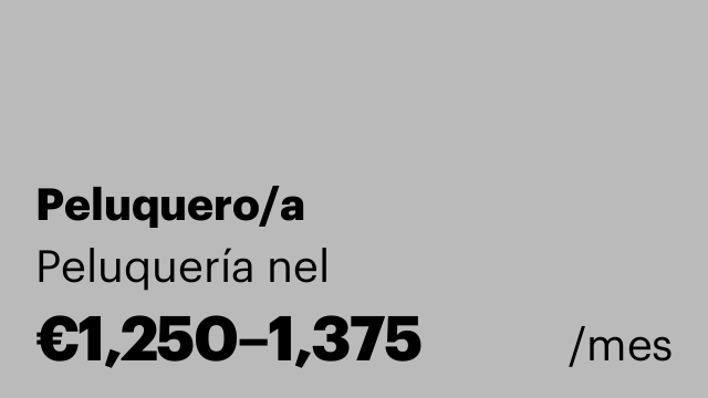 Peluquero/a