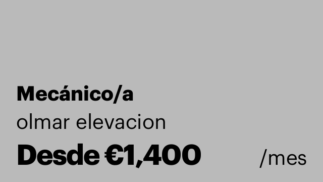 Mecánico/a