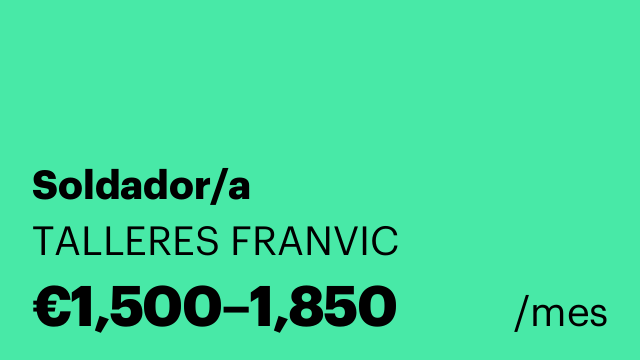 Soldador/a