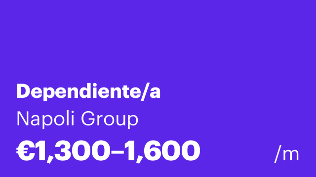 Dependiente/a