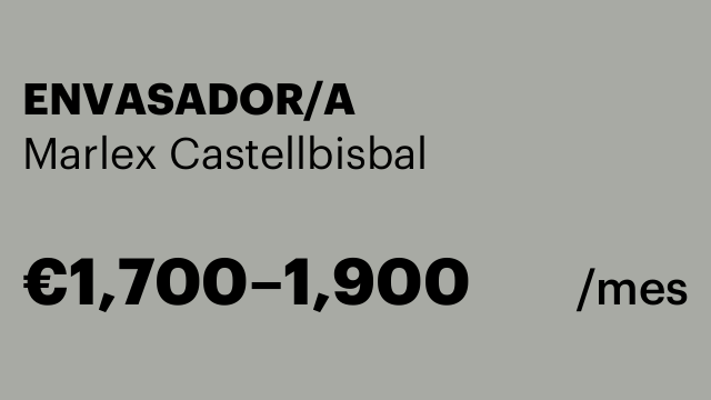 ENVASADOR/A