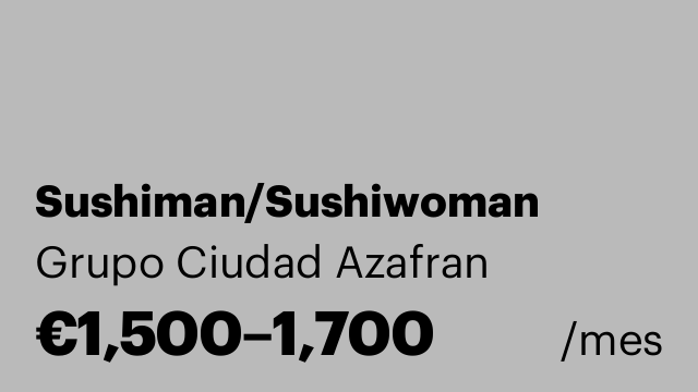 Sushiman/Sushiwoman