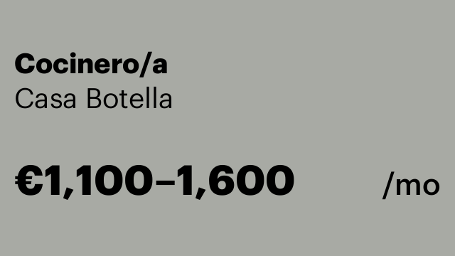 Cocinero/a
