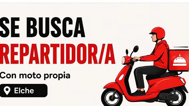 Repartidor/a en Moto