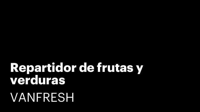 Repartidor de frutas y verduras