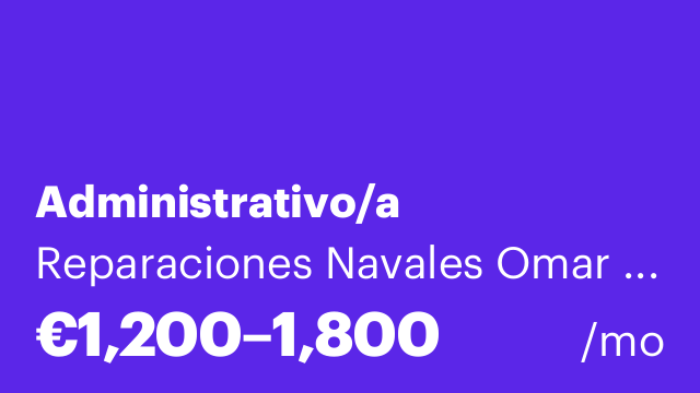 Administrativo/a