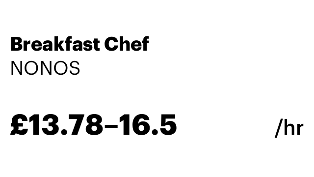 Breakfast Chef