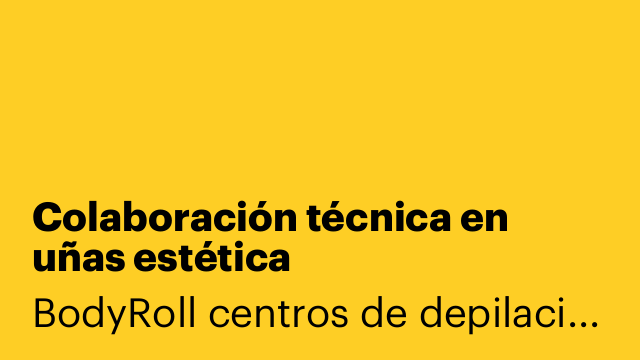 Colaboración técnica en uñas estética