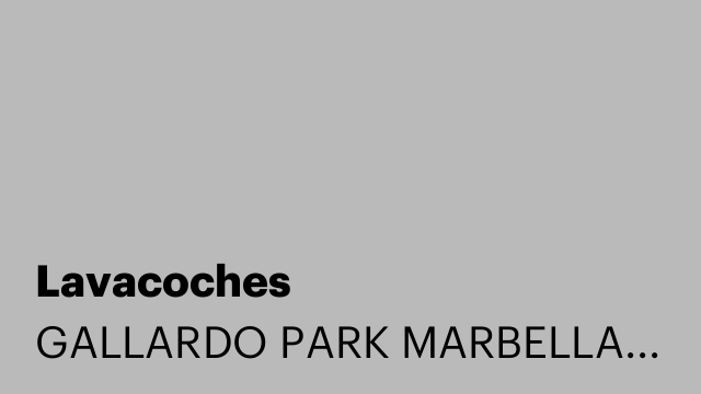 Lavacoches