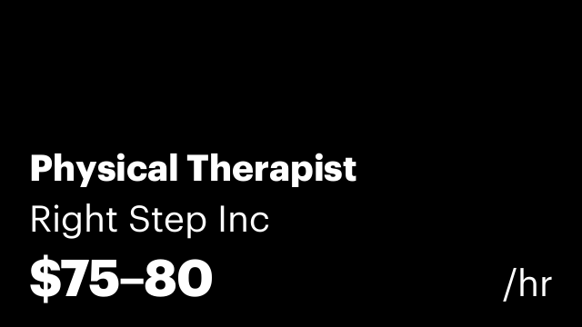 Physical Therapist