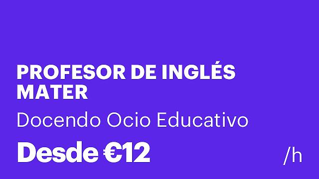 PROFESOR DE INGLÉS MATER