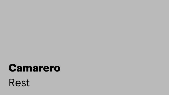 Camarero