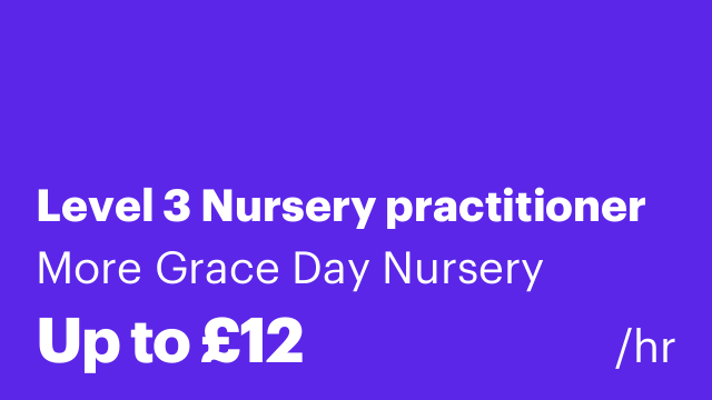 Level 3 Nursery practitioner