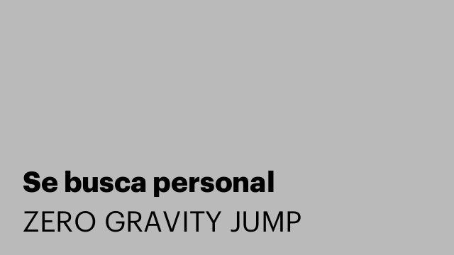 Se busca personal
