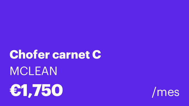 Chofer carnet C
